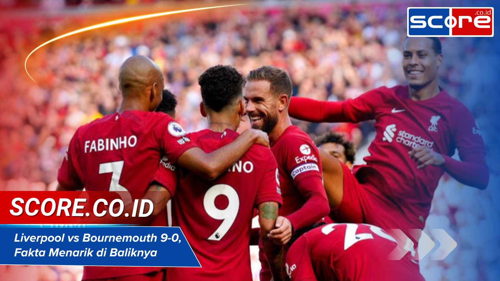 Liverpool vs Bournemouth 9-0, Fakta Menarik di Baliknya