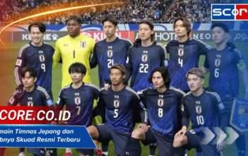 Pemain Timnas Jepang dan klubnya Skuad Resmi Terbaru 2025