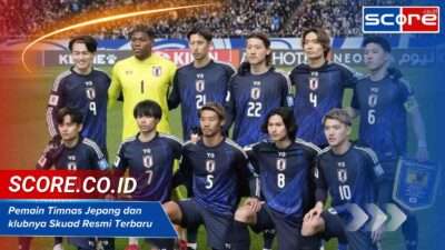 Pemain Timnas Jepang dan klubnya Skuad Resmi Terbaru 2025