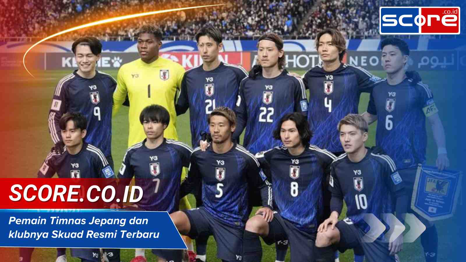 pemain timnas jepang dan klubnya