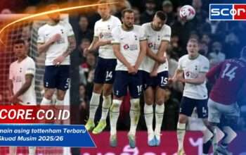 Pemain asing tottenham Terbaru di Skuad Musim 2025/26