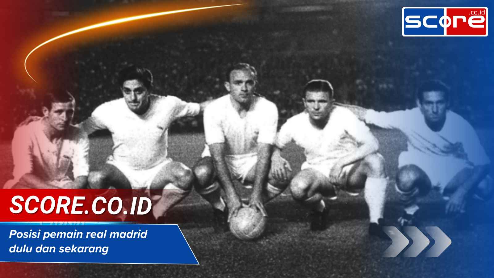 Posisi pemain real madrid