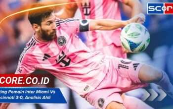 Rating Pemain Inter Miami Vs Cincinnati 3-0, Analisis Ahli