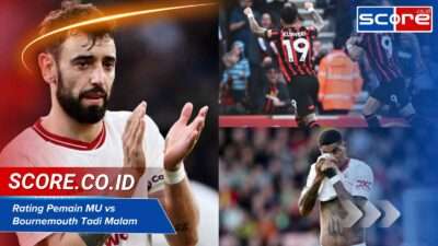 Rating Pemain MU vs Bournemouth Siapa Terbaik