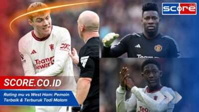 Rating mu vs West Ham: Pemain Terbaik & Terburuk