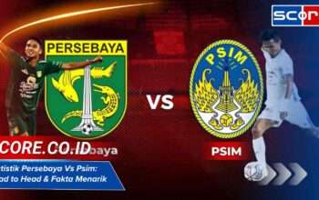 Statistik Persebaya Vs Psim: Head to Head & Fakta Menarik