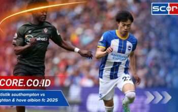 Statistik southampton vs brighton & hove albion fc 2025