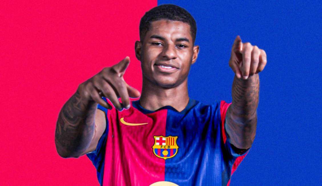 Status kepindahan sang bintang dari Old Trafford ke Camp Nou.