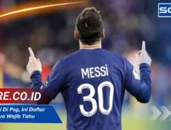 Trofi Messi Di Psg, Ini Daftar Lengkapnya Wajib Tahu