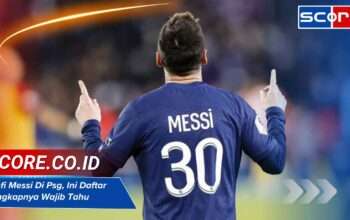 Trofi Messi Di Psg, Ini Daftar Lengkapnya Wajib Tahu