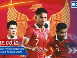 Umur Pemain Timnas Indonesia Senior di Skuad Terbaru 2025