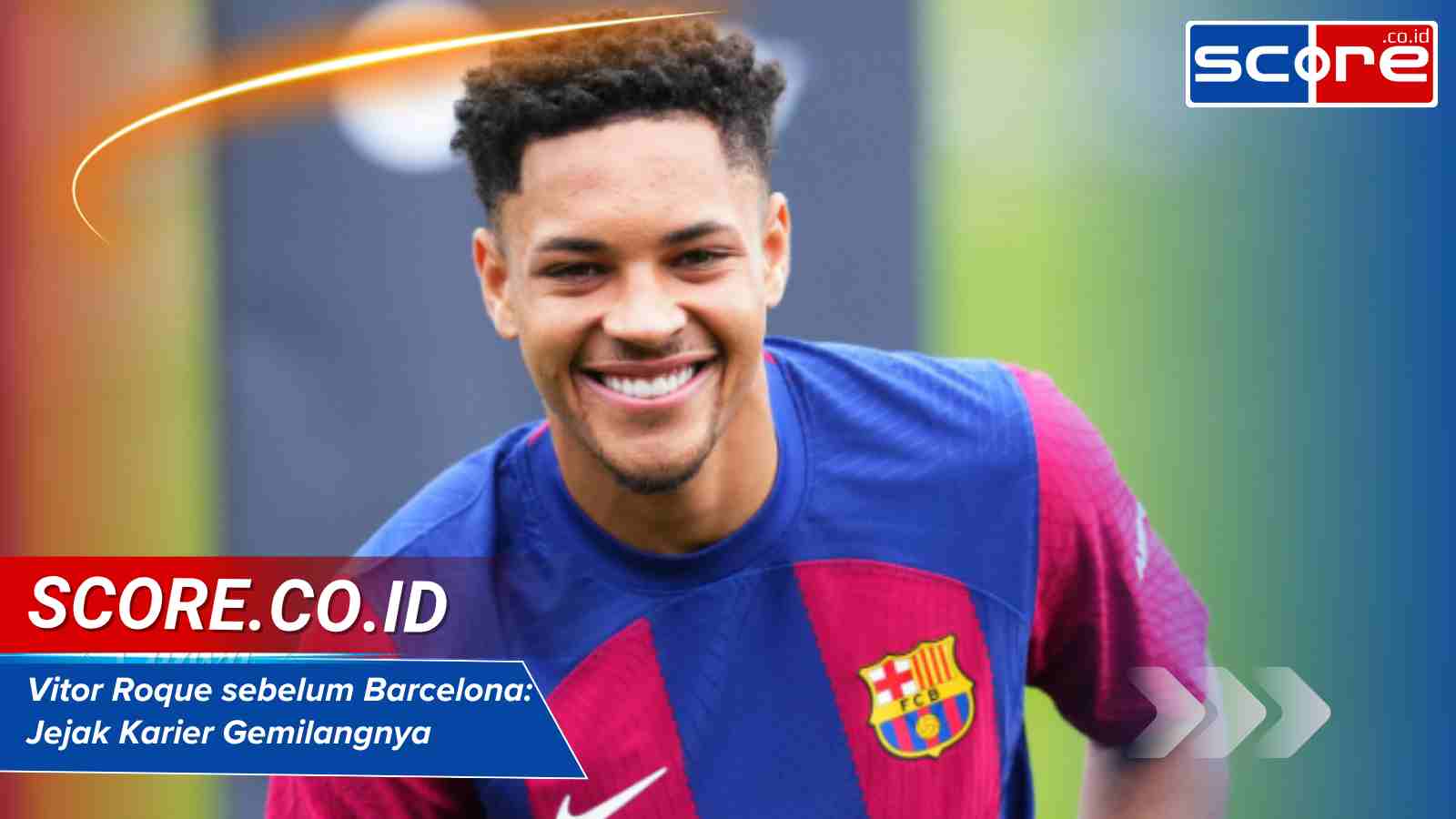 Vitor Roque sebelum Barcelon