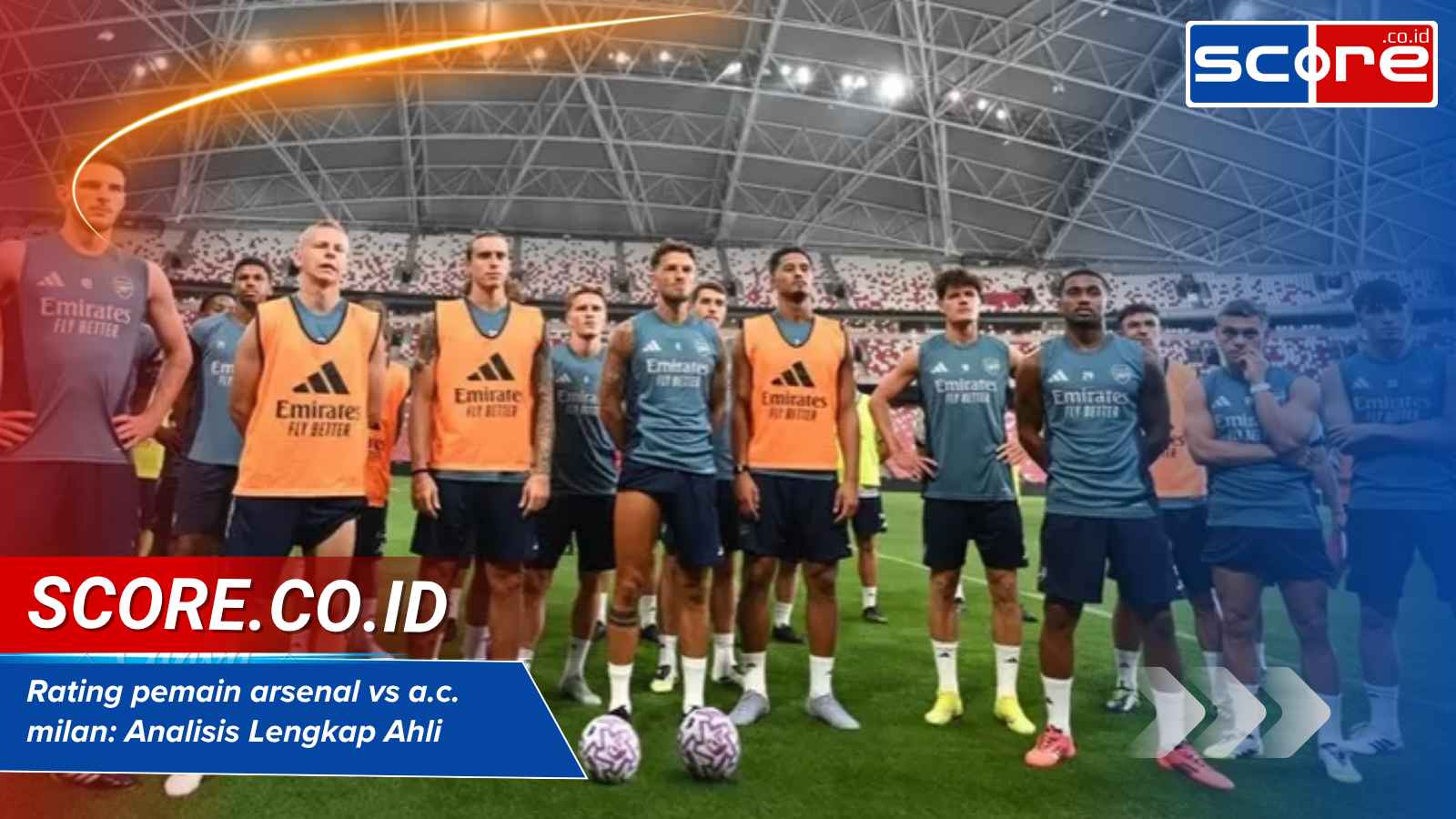 rating pemain arsenal vs a.c. milan