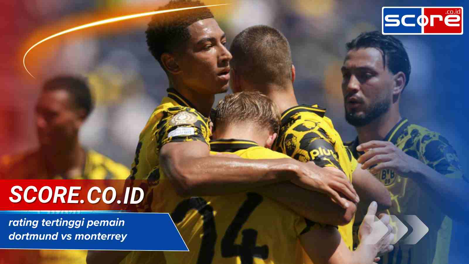 rating tertinggi pemain dortmund vs monterrey