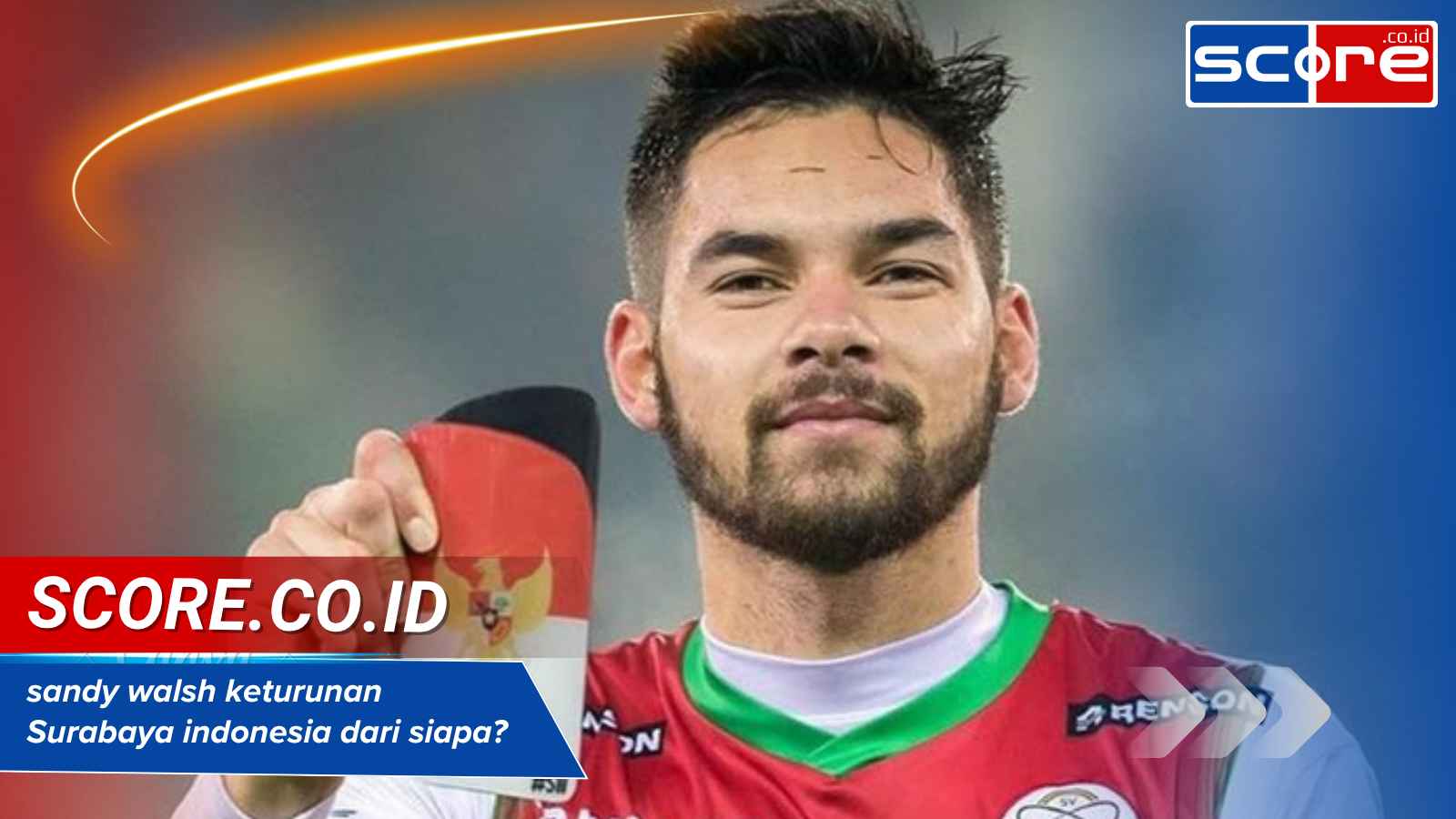 sandy walsh keturunan surabaya