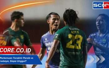 10 Pertemuan Terakhir Persib vs Persebaya, Siapa Unggul?