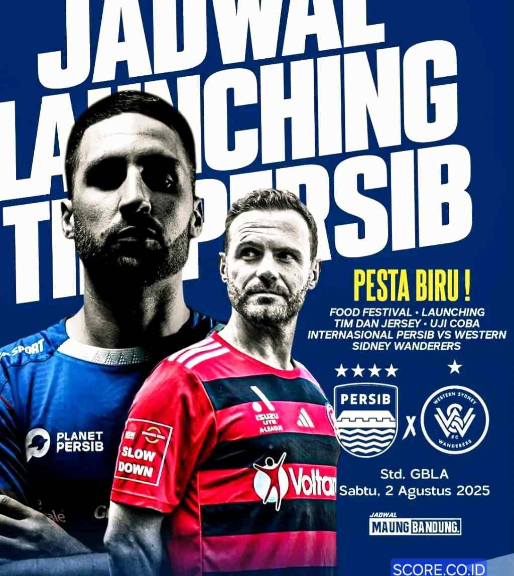 Prediksi Skor Persib Bandung vs Western Sydney Wanderers: 2 Agustus 2025