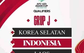 Hasil Undian Kualifikasi Piala Asia U23, Indonesia Tak Gentar Lawan Korsel