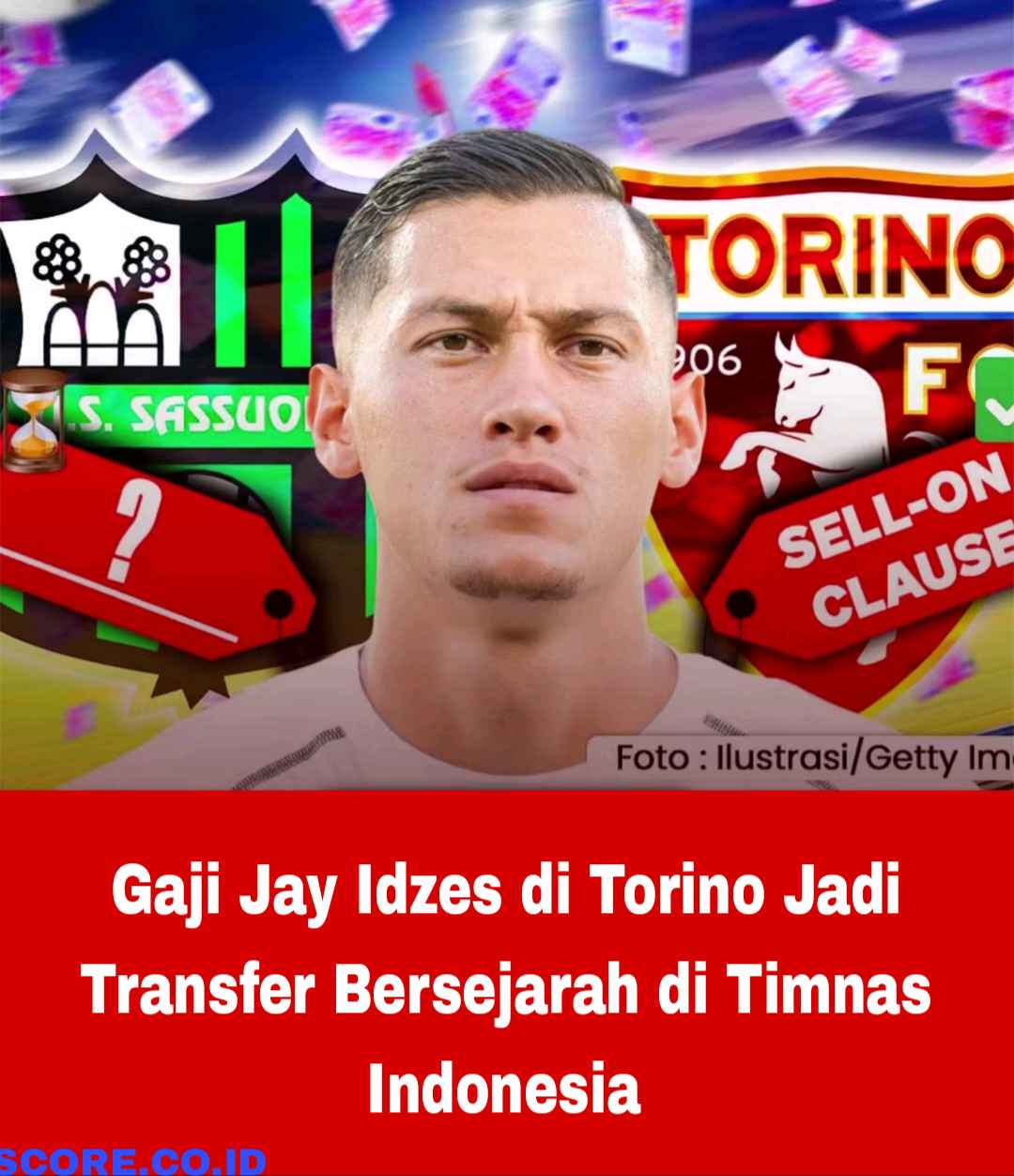 Gaji Jay Idzes di Torino 2025/2026