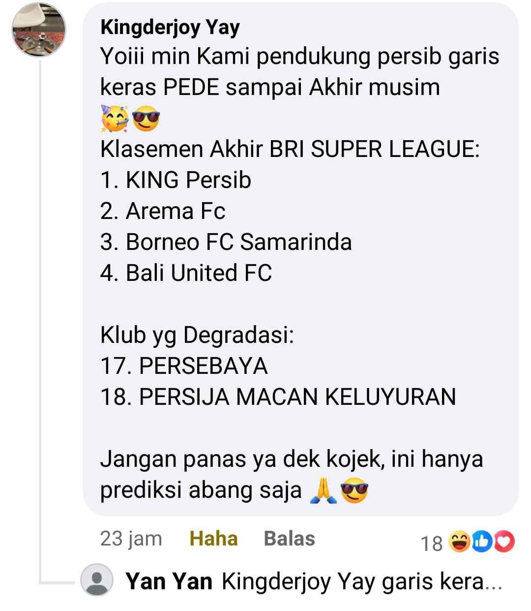Gegara Konser, Persija Gak Bisa Gunakan JIS Hingga Disebut Macan Keluyuran Komentar Netizen Sebut Persija Macan Keluyuran Karena Tak Bisa Gunakan JIS