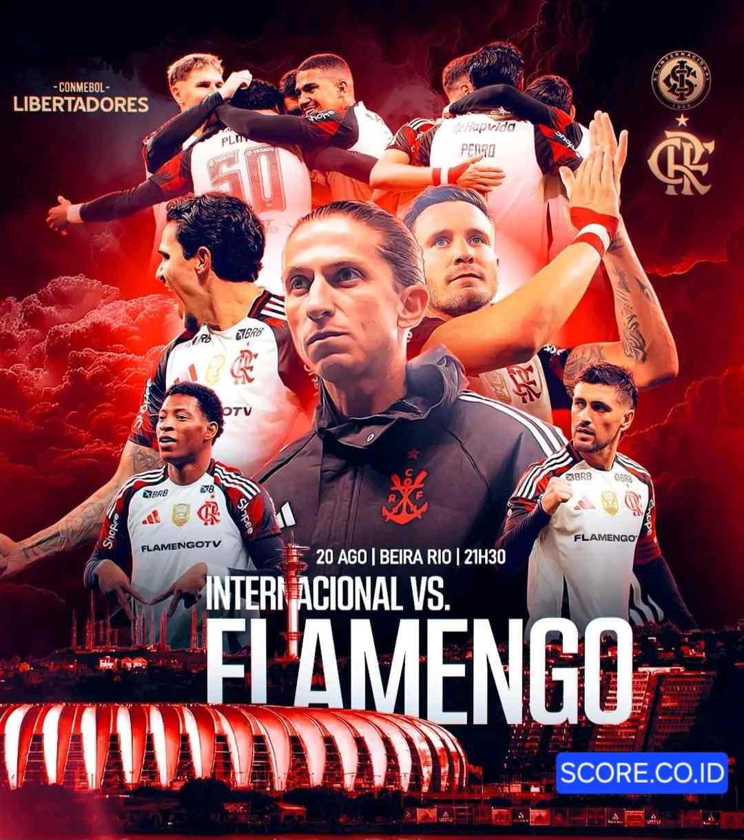Prediksi Skor Internacional vs Flamengo