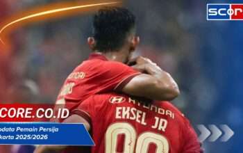 Biodata Pemain Persija Jakarta 2025/2026 Paling Lengkap