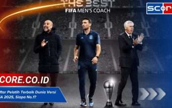 Daftar Pelatih Terbaik Dunia Versi FIFA 2025, Siapa No.1?