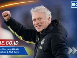 David Moyes Tim yang Dilatih, Riwayat Lengkap & Klub Baru