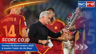 Formasi AS Roma terbaru 2025