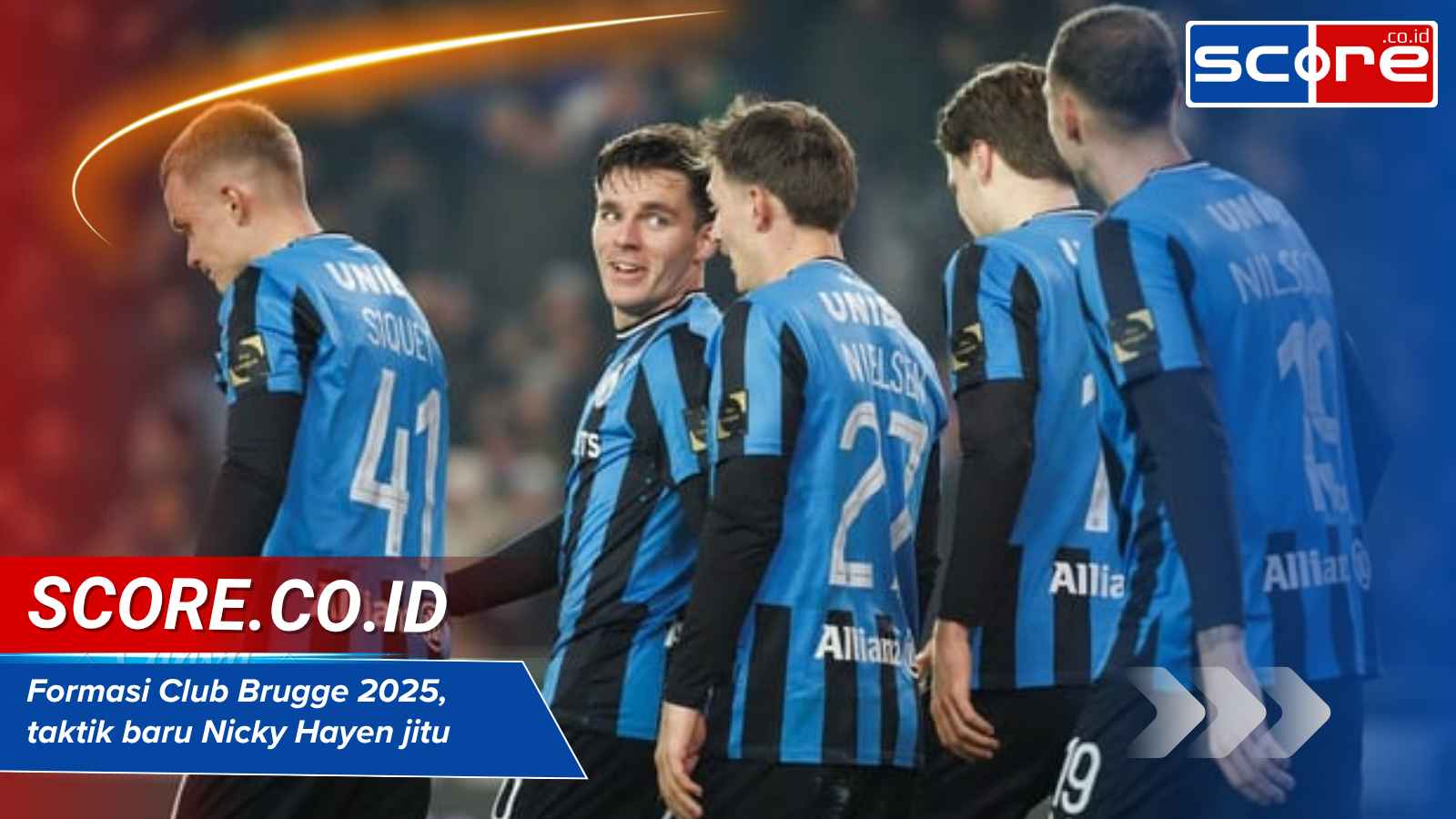 Formasi Club Brugge 2025, taktik baru Nicky Hayen jitu