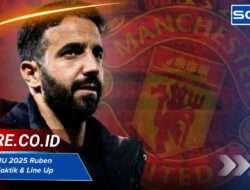 Formasi MU 2025 Ruben Amorim, Taktik & Line Up Terbaik