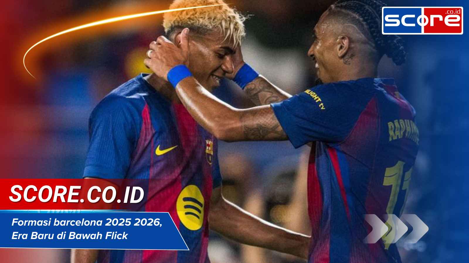 Formasi barcelona 2025 2026