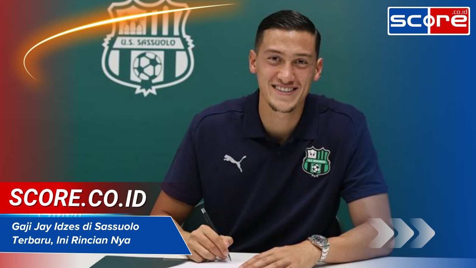 gaji jay idzes di sassuolo