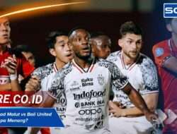 Head to Head Malut vs Bali United Hari Ini, Siapa Menang?