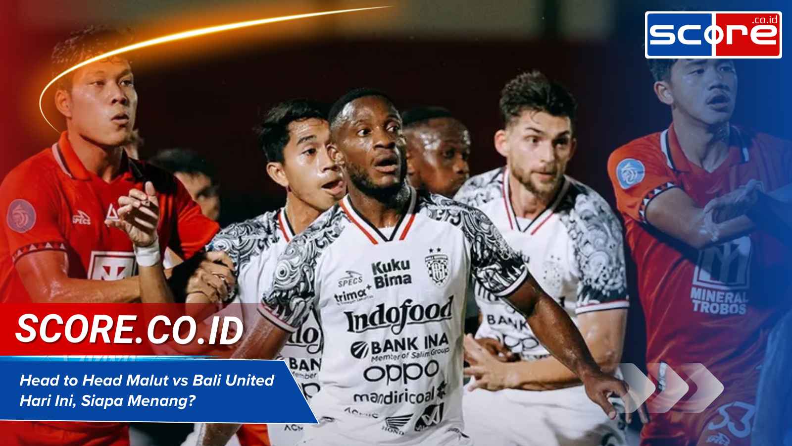 Head to Head Malut vs Bali United