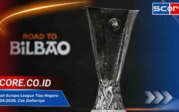 Jatah Europa League Tiap Negara 2025/2026, Cek Daftarnya