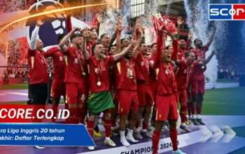 Juara Liga Inggris 20 tahun terakhir: Daftar Terlengkap