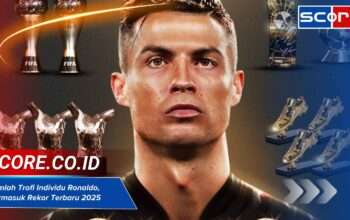 Jumlah Trofi Individu Ronaldo, Termasuk Rekor Terbaru 2025