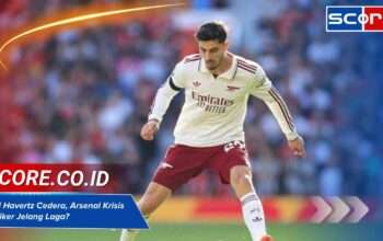 Kai Havertz Cedera, Arsenal Krisis Striker Jelang Laga?