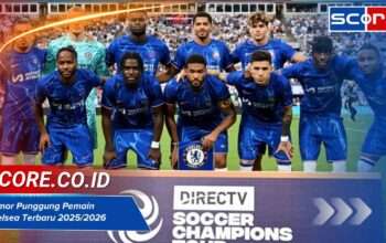 Nomor Punggung Pemain Chelsea Terbaru 2025/2026 Resmi