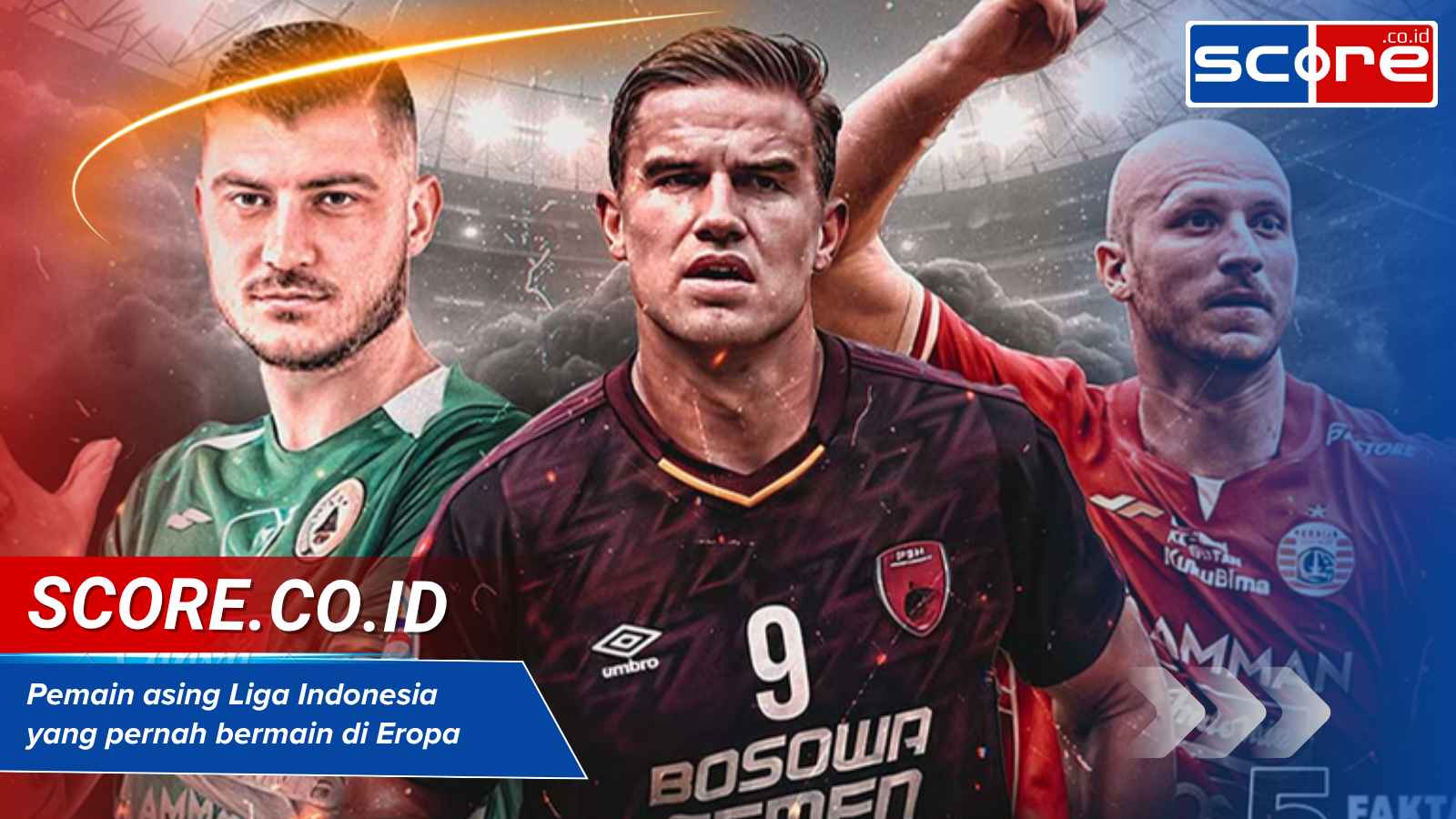 Pemain asing Liga Indonesia yang pernah bermain di Eropa