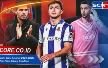 Pemain Baru Arsenal 2025 2026, Daftar Final Jelang Deadline