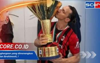 Penghargaan yang dimenangkan Zlatan Ibrahimović, lengkap!