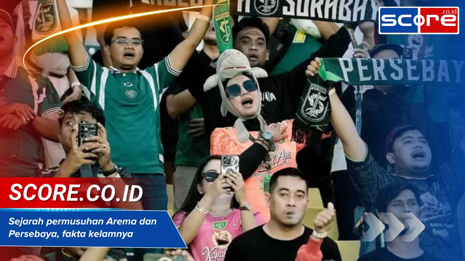 Sejarah permusuhan Arema dan Persebaya