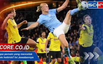 Siapa pemain yang mencetak triple hattrick? Ini Jawabannya
