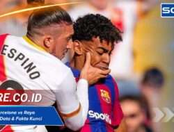 Statistik Barcelona vs Rayo Vallecano, Data & Fakta Kunci
