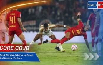 Statistik Persija Jakarta vs Dewa United Update Terbaru