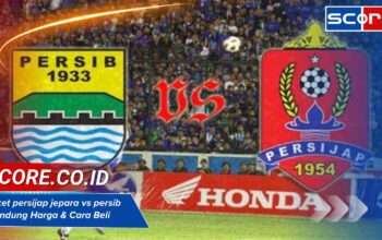 Tiket persijap jepara vs persib bandung Harga & Cara Beli
