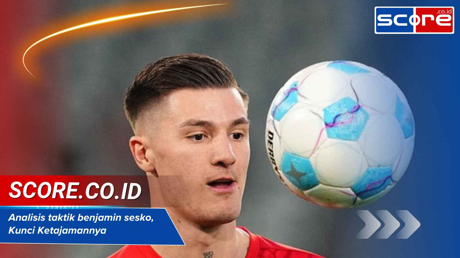 analisis taktik benjamin sesko