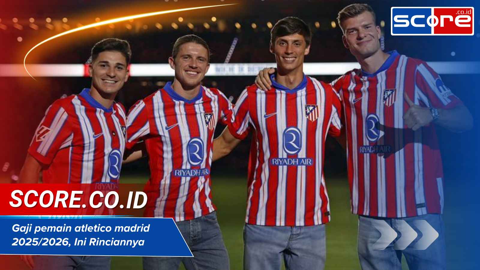 Gaji pemain atletico madrid